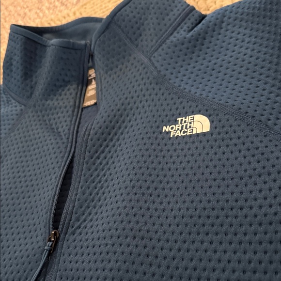 The North Face Tops - The North Face Dot Knit Perforated Quarter-Zip Pullover